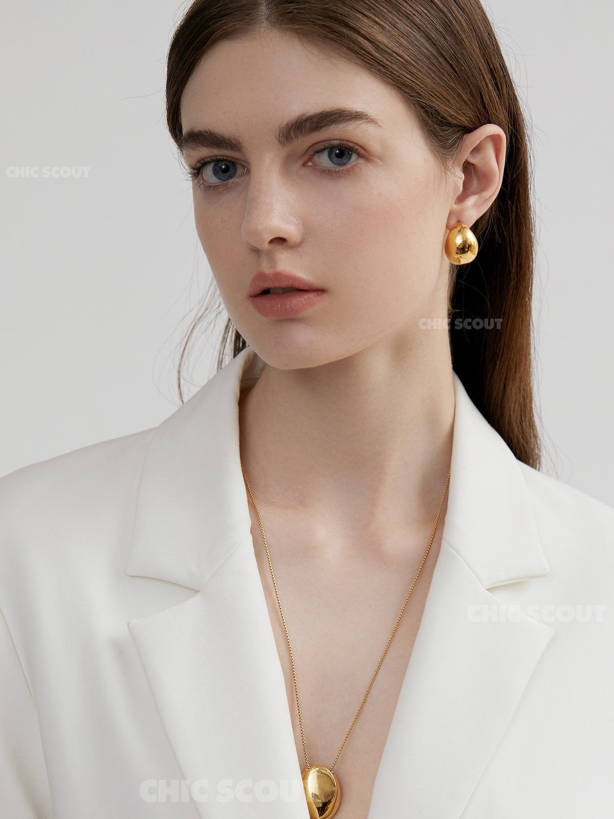 Gold Ball Earrings