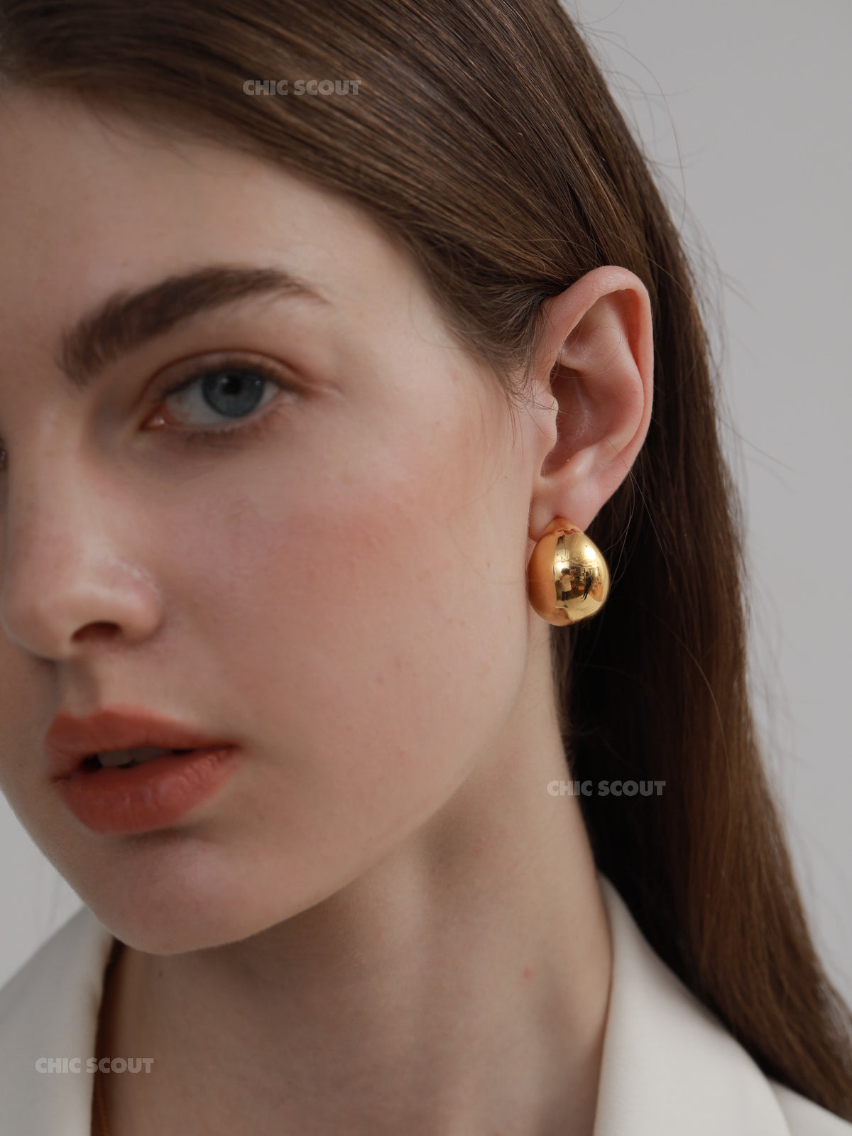 Gold Ball Earrings